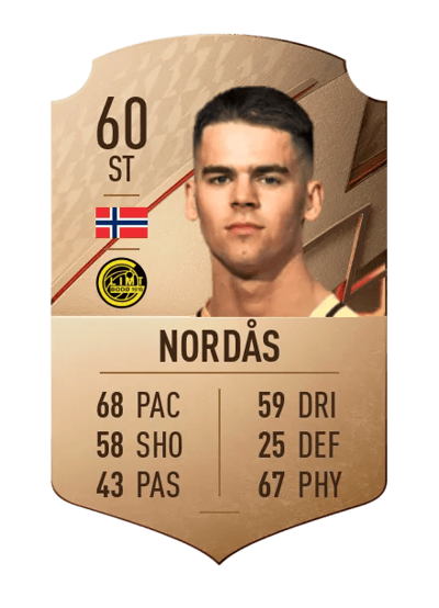Lasse Nordås Rare 60 OVR