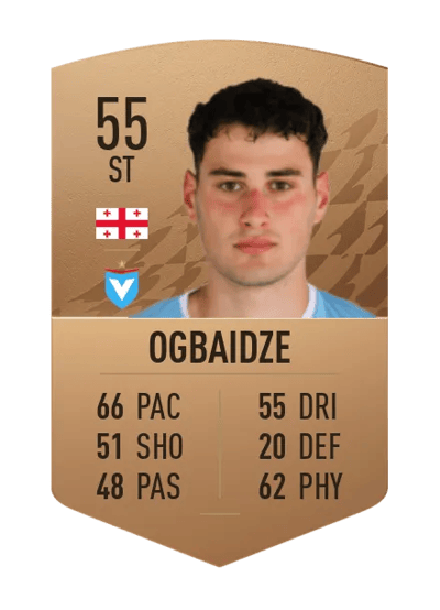 Shalva Ogbaidze Common 55 OVR