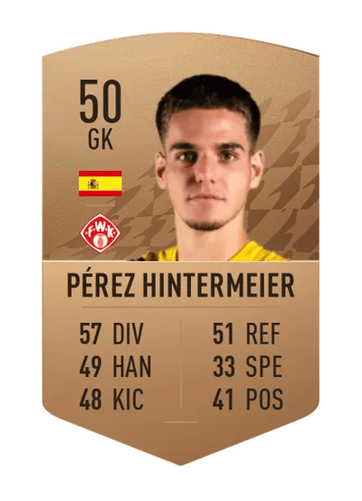 Maximilian Pérez Hintermeier Common 50 OVR