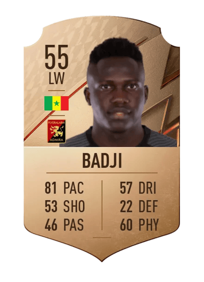 Mamina Badji Rare 55 OVR