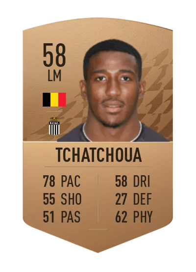 Jackson Tchatchoua Common 58 OVR
