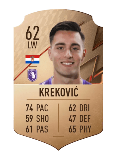 Leon Kreković Rare 62 OVR