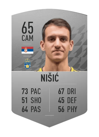 Jovan Nišić Common 65 OVR