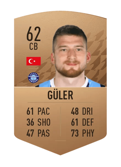 Semih Güler Common 62 OVR