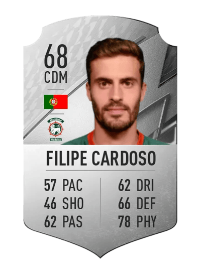 Filipe Cardoso Rare 68 OVR