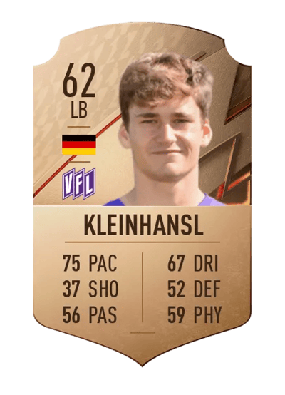 Florian Kleinhansl Rare 62 OVR