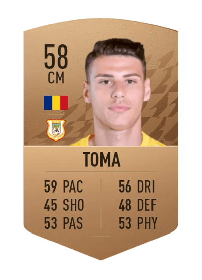 Daniel Toma Common 58 OVR
