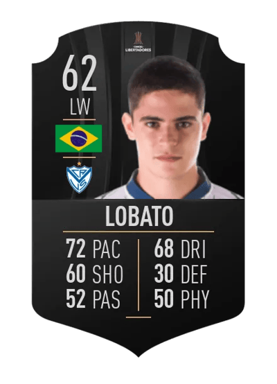 Lenny Lobato CONMEBOL LIBERTADORES 62 OVR