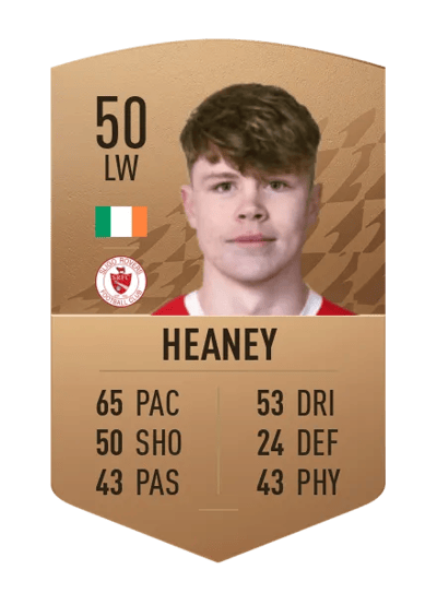 Cillian Heaney Common 50 OVR