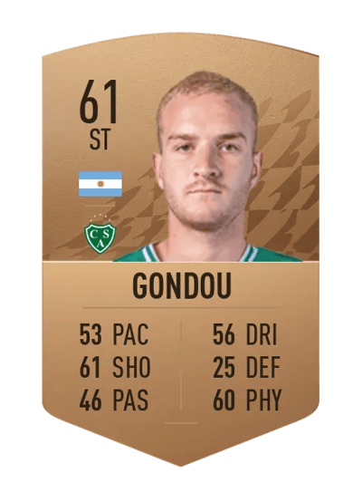 Luciano Gondou Common 61 OVR