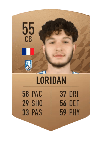 Théo Loridan Common 55 OVR