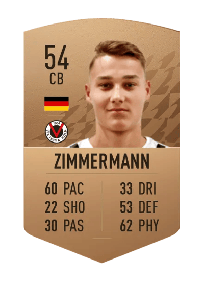 Phil Zimmermann Common 54 OVR