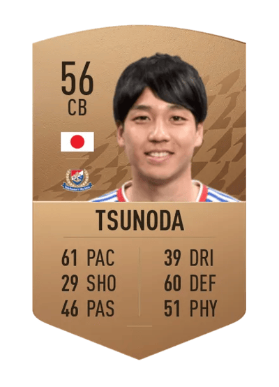 Ryotaro Tsunoda Common 56 OVR