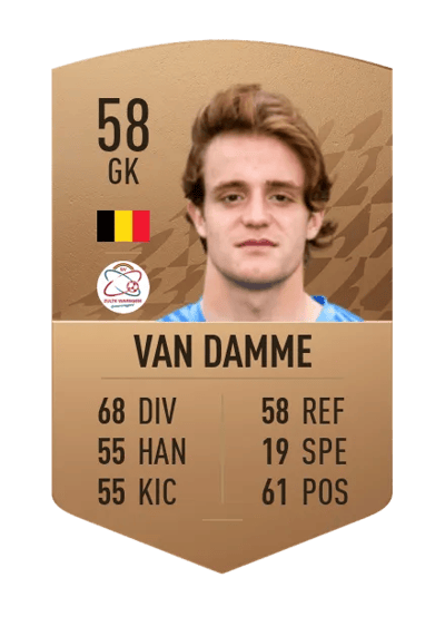 Sef Van Damme Common 58 OVR