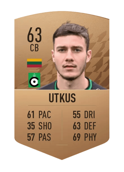 Edgaras Utkus Common 63 OVR