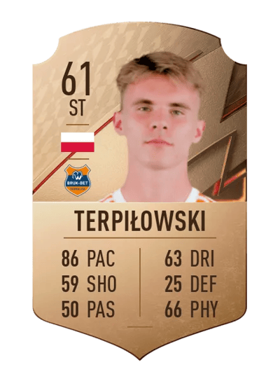 Ernest Terpiłowski Rare 61 OVR