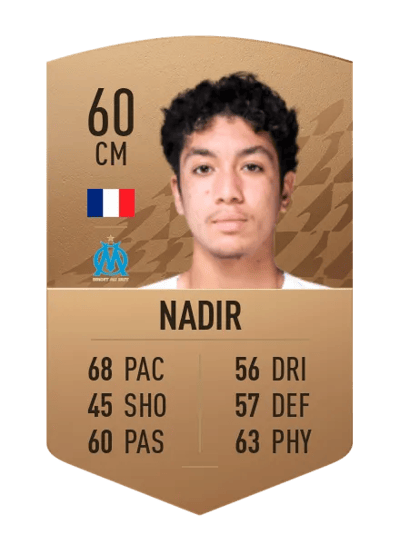 Bilal Nadir Common 60 OVR