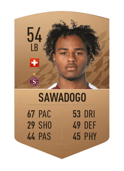 Malik Sawadogo Common 54 OVR
