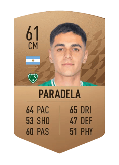 Federico Paradela Common 61 OVR