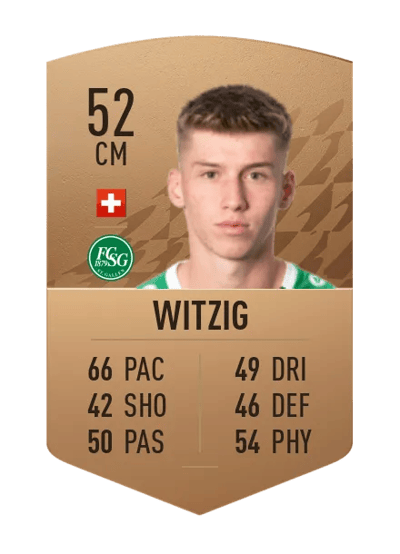 Christian Witzig Common 52 OVR