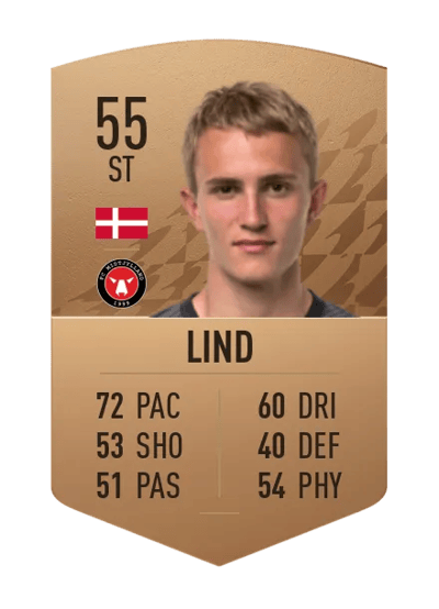 Victor Lind Common 55 OVR