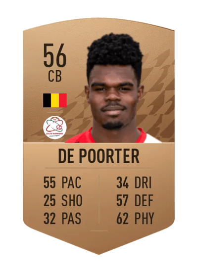 Rousseau De Poorter Common 56 OVR