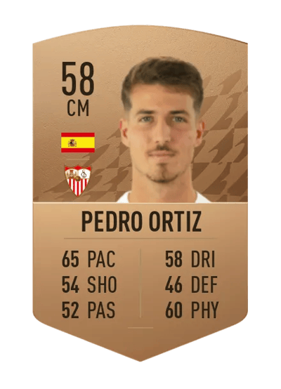 Pedro Ortiz Common 58 OVR