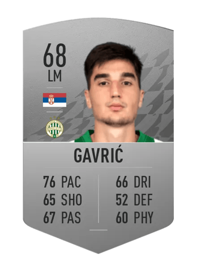 Željko Gavrić Common 68 OVR