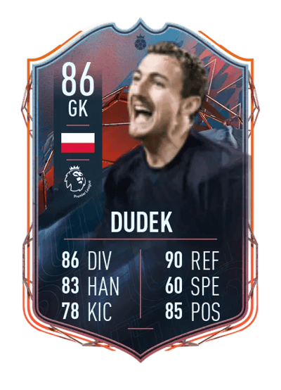 Jerzy Dudek FUT Heroes 86 OVR
