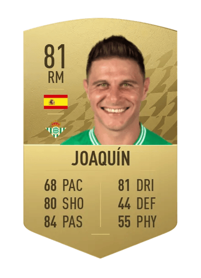 Joaquín Common 81 OVR