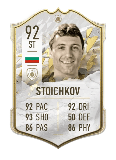 Hristo Stoichkov Icon 92 OVR