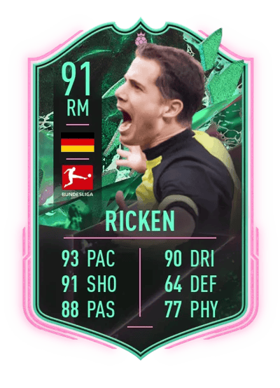 Lars Ricken FUT Hero SHAPESHIFTERS 91 OVR