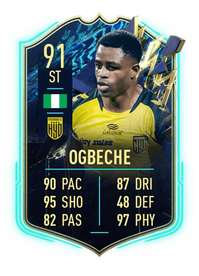 Bartholomew Ogbeche Team of the Season 91 OVR