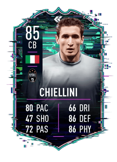 Giorgio Chiellini Flashback Player 85 OVR