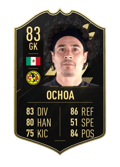 Guillermo Ochoa Team of the Week 83 OVR
