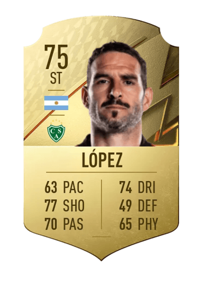 Lisandro López Rare 75 OVR
