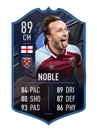 Mark Noble FUT CAPTAINS 89 OVR