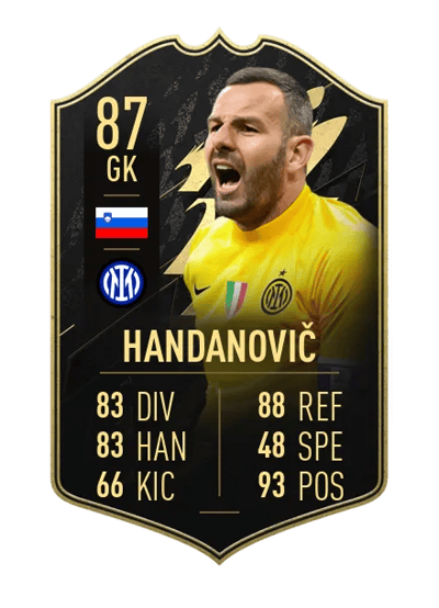 Samir Handanovič Team of the Week 87 OVR