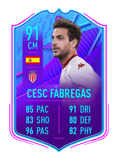 Cesc Fàbregas END OF AN ERA 91 OVR