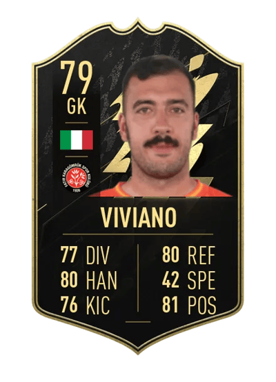 Emiliano Viviano Team of the Week 79 OVR