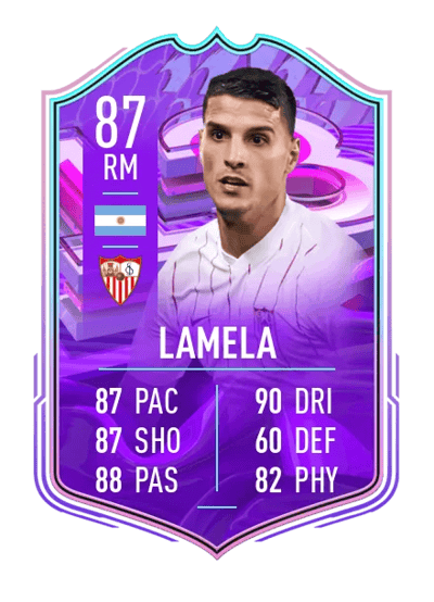 Erik Lamela FUT Birthday 87 OVR