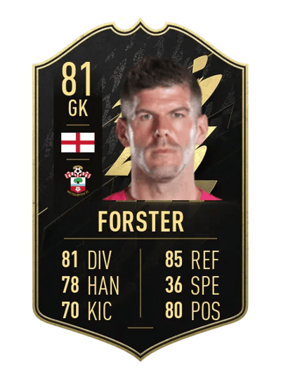 Fraser Forster Team of the Week 81 OVR