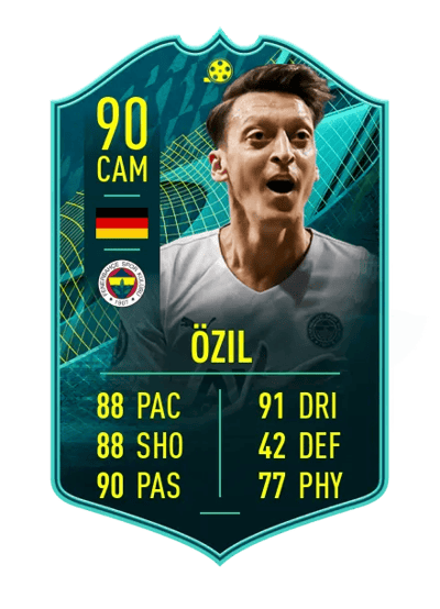 Mesut Özil PLAYER MOMENTS 90 OVR