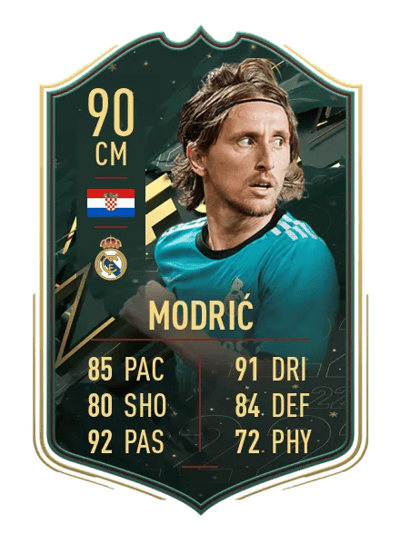 Luka Modrić WINTER WILDCARDS 90 OVR