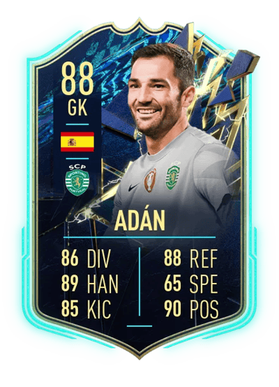 Adán Team of the Season 88 OVR