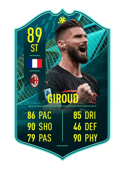 Olivier Giroud PLAYER MOMENTS 89 OVR