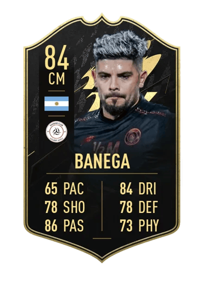 Éver Banega Team of the Week 84 OVR
