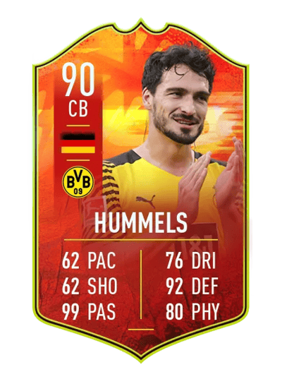 Mats Hummels adidas NUMBERS UP 90 OVR