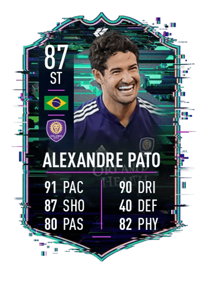 Alexandre Pato Flashback Player 87 OVR