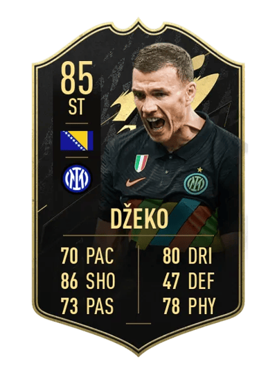 Edin Džeko Team of the Week 85 OVR